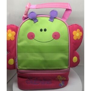 Personalized "SABRINA" Stephen‎ Joseph Butterfly Lunch Box Kids School Supplies